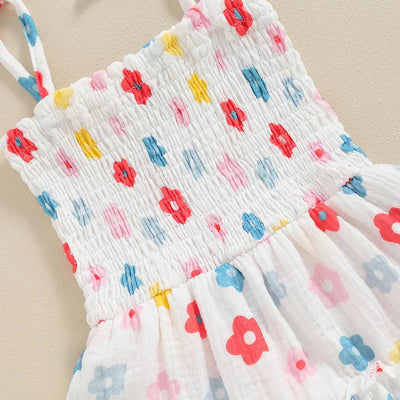 Body z tetrowego materiału w kwiatki-Babylette