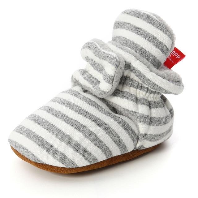 Ciepłe buciki antypoślizgowe dla niemowląt-Babylette