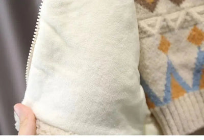 Dziecięca kurtka z misiem i uszkami-Babylette