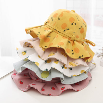 Dziecięcy kapelusz z motywem owoców-Babylette