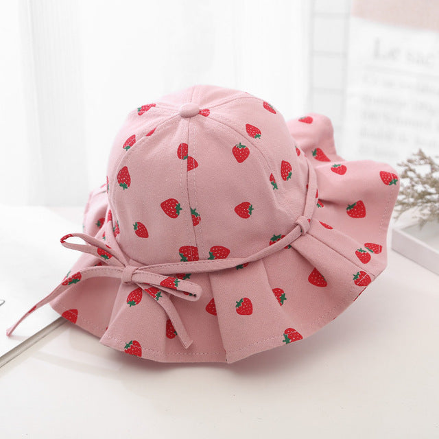 Dziecięcy kapelusz z motywem owoców-Babylette