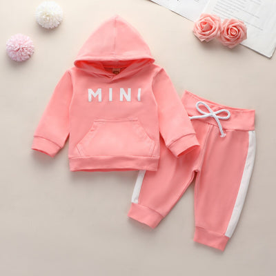 Komplecik dresowy z napisem "Mini"-Babylette