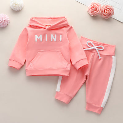 Komplecik dresowy z napisem "Mini"-Babylette