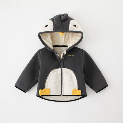 Dziecięcy polar z motywem zwierząt-Babylette