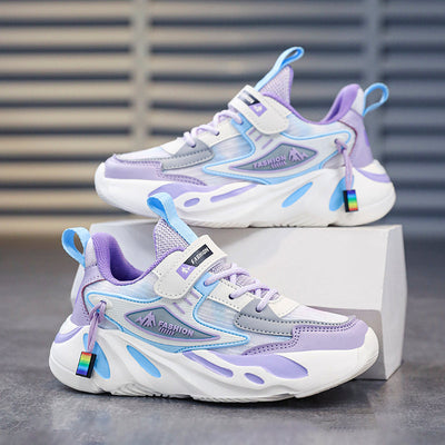 Dziewczęce buty sportowe na platformie-Babylette