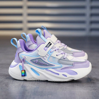 Dziewczęce buty sportowe na platformie-Babylette