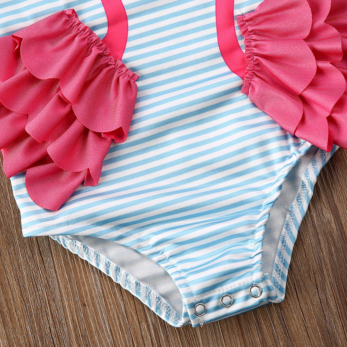 Dziewczęcy strój kąpielowy z flamingiem-Babylette