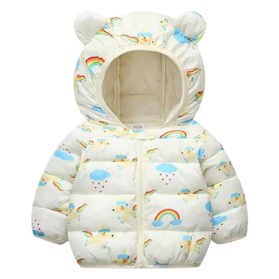 Kolorowa błyszcząca kurtka dziecięca-Babylette