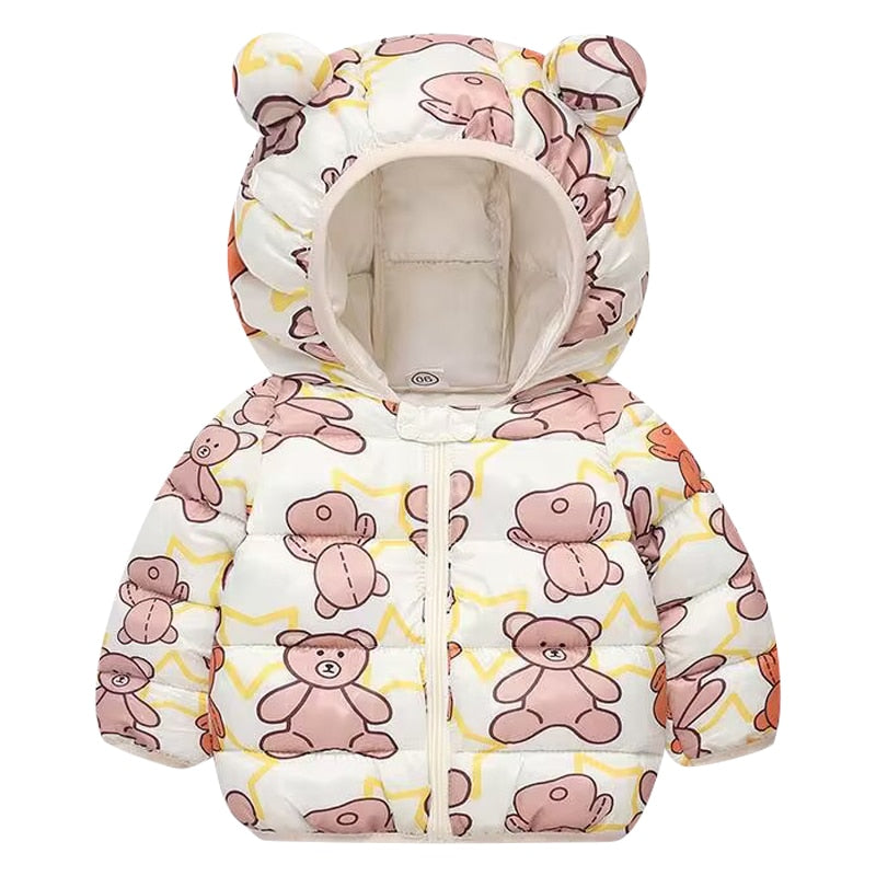 Kolorowa błyszcząca kurtka dziecięca-Babylette