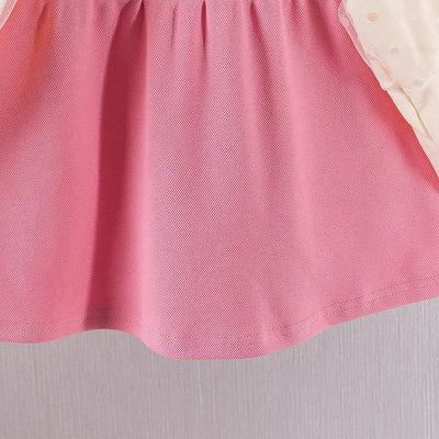 Niemowlęca sukienka z truskawkowym motywem-Babylette