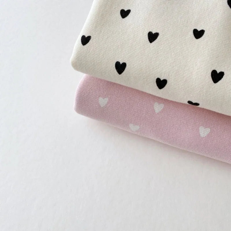 Niemowlęcy komplet dresowy w serduszka-Babylette