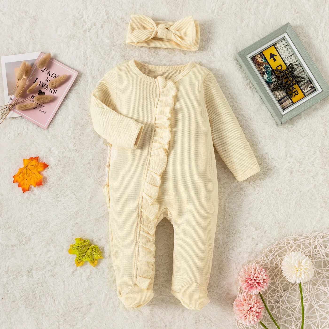 Pajacyk z falbanką i opaską na głowę-Babylette