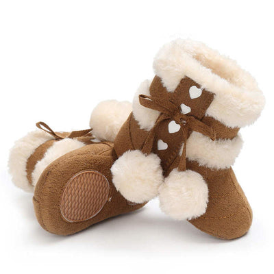 Pluszowe śniegowce dla dziewczynki-Babylette