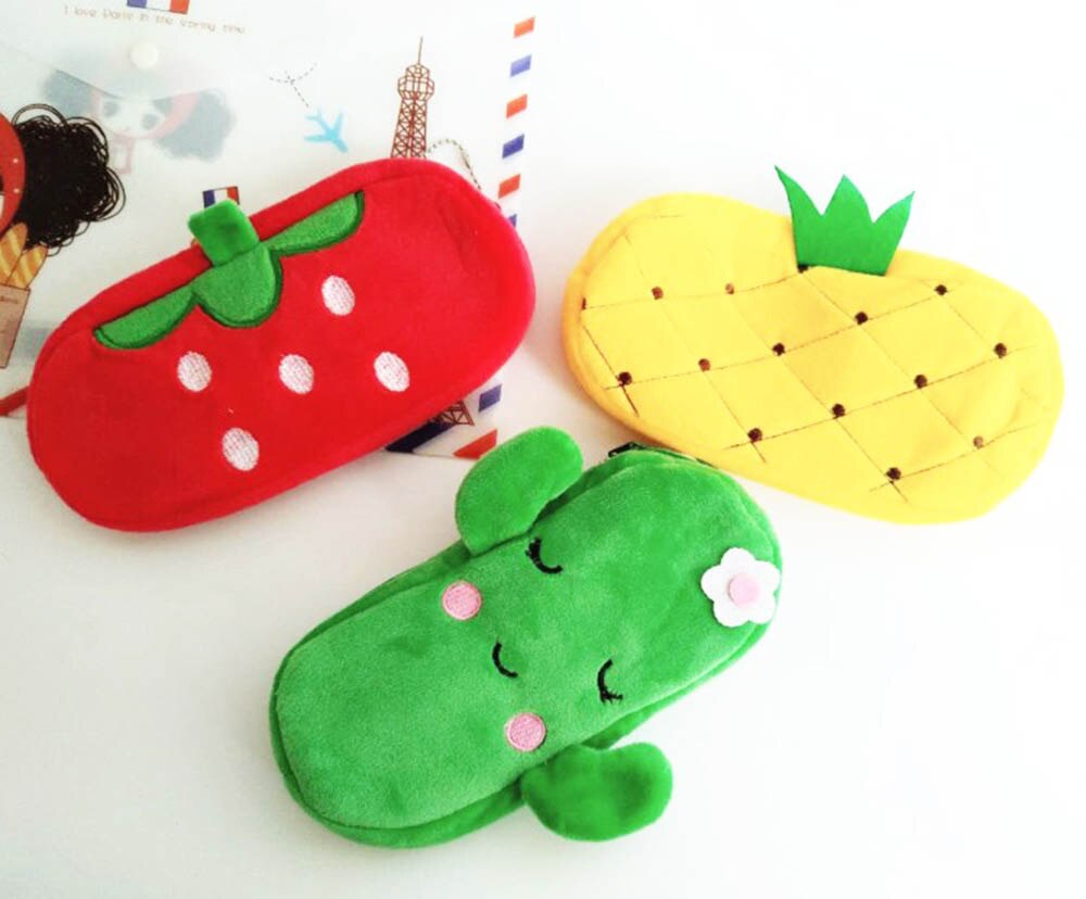 Pluszowy piórnik z motywem owoców-Babylette