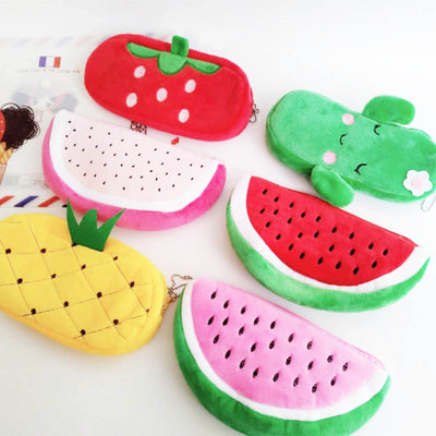 Pluszowy piórnik z motywem owoców-Babylette