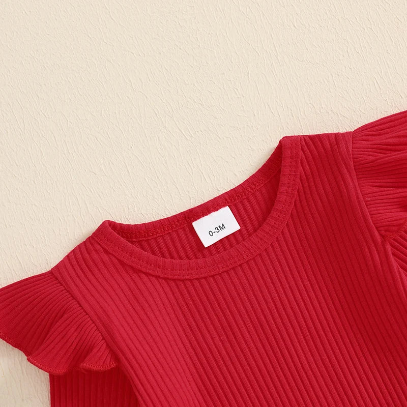 Niemowlęce body świąteczne z sukienką z reniferkiem