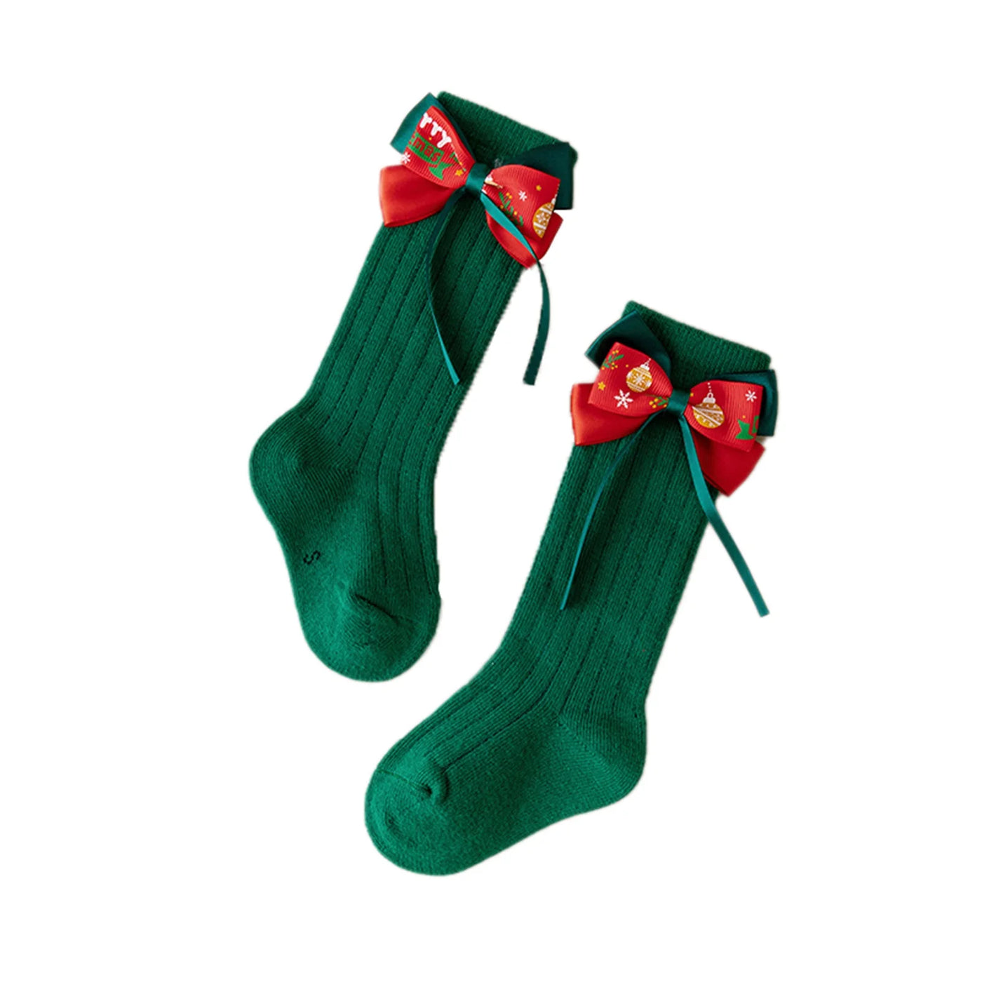 Świąteczne podkolanówki dziecięce