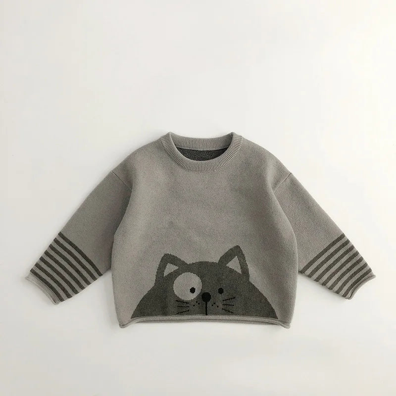 Dziecięcy sweterek ze zwierzątkami