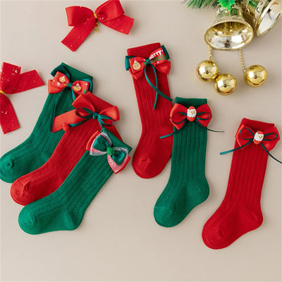 Świąteczne podkolanówki dziecięce
