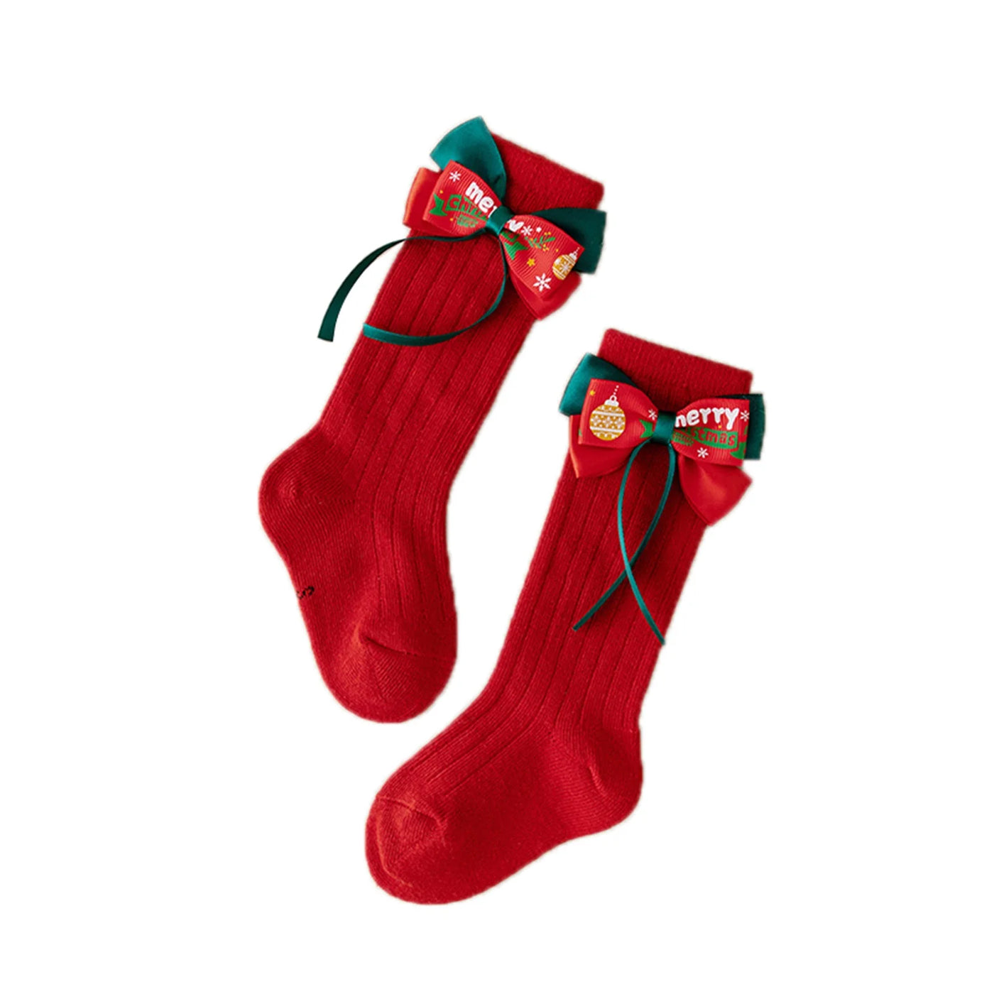 Świąteczne podkolanówki dziecięce