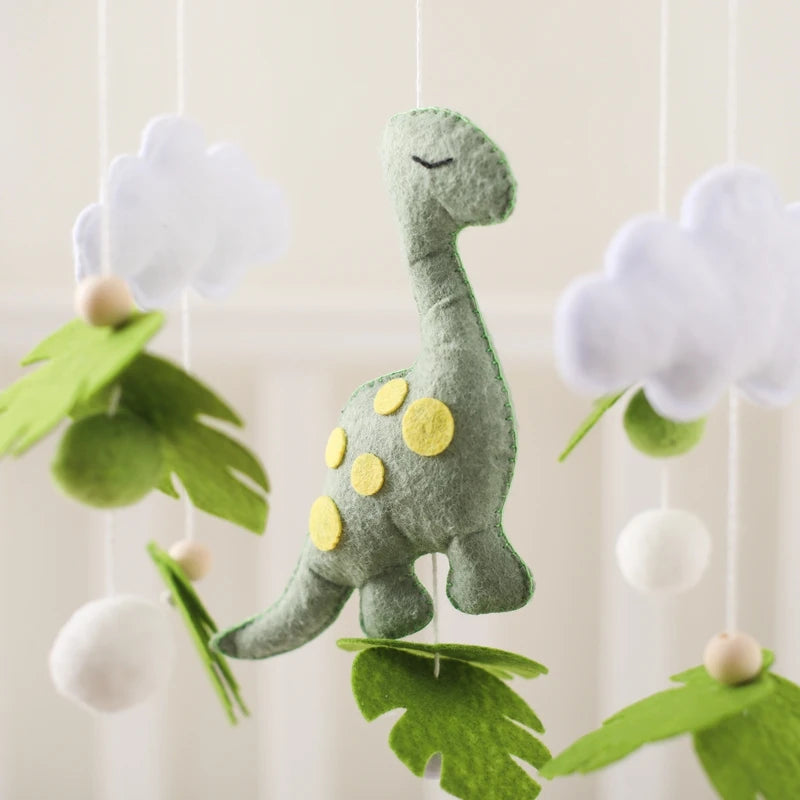 Karuzela do łóżeczka dziecięcego z dinozaurem
