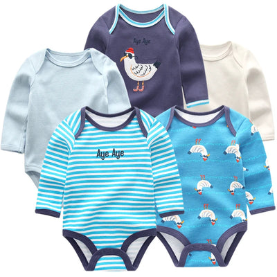 Wielopak body ze wzorami dla chłopców-Babylette