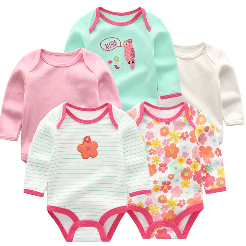 Wielopak body ze wzorami dla dziewczynki-Babylette