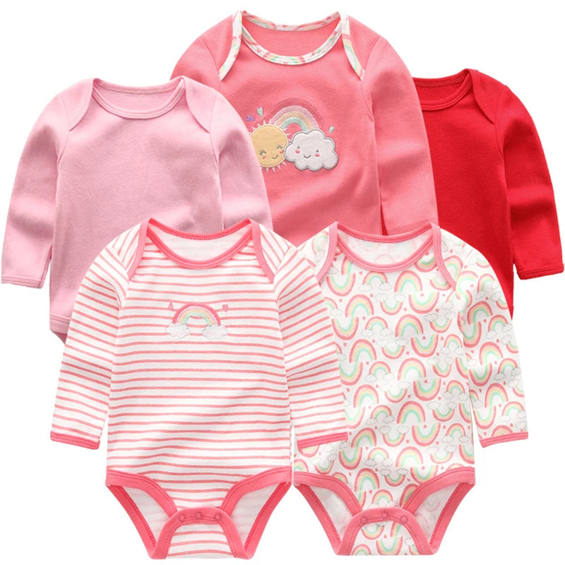 Wielopak body ze wzorami dla dziewczynki-Babylette