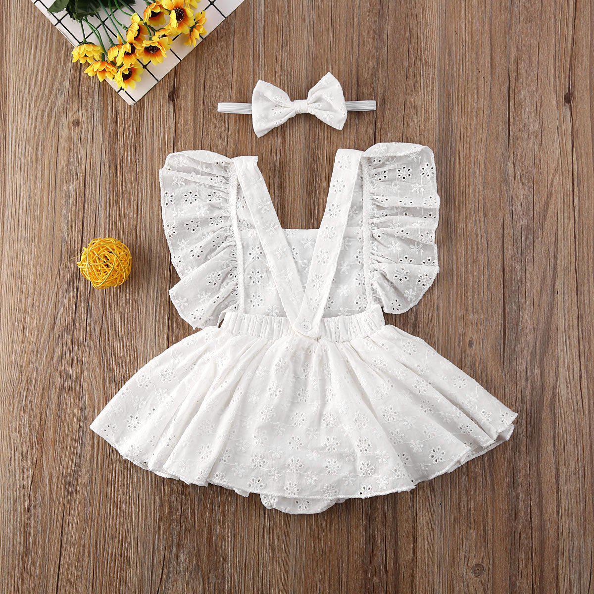 Biała suknia dla dziewczynek-Babylette