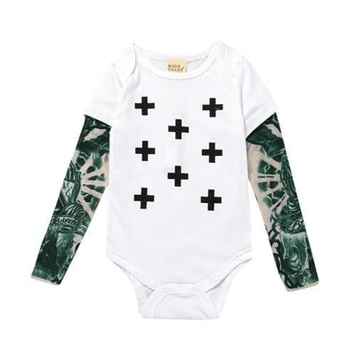 Body dla chłopca z motywem tatuażu-Babylette