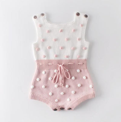 Body z dzianiny w kropeczki-Babylette