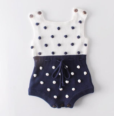 Body z dzianiny w kropeczki-Babylette