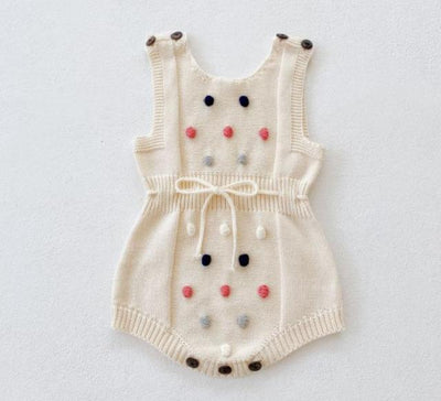 Body z dzianiny w kropeczki-Babylette