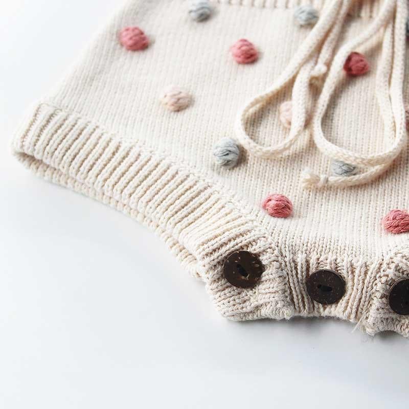 Body z dzianiny w kropeczki-Babylette