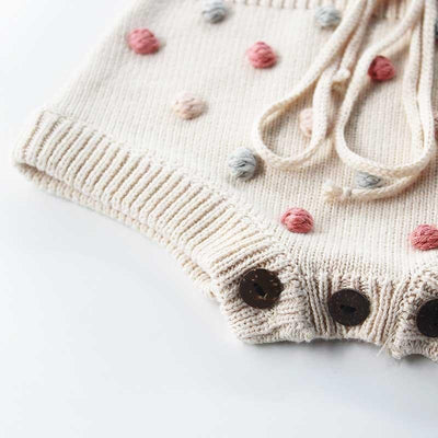 Body z dzianiny w kropeczki-Babylette