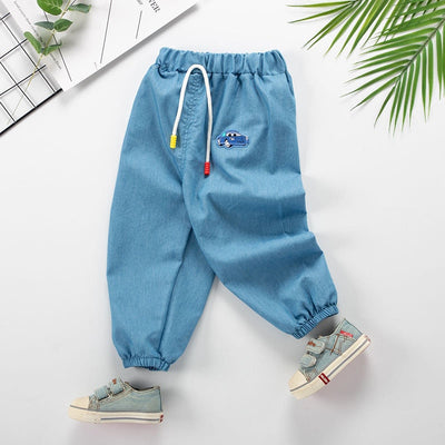 Chłopięce spodnie jeansowe-Babylette