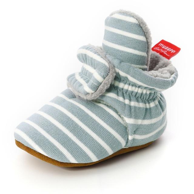 Ciepłe buciki antypoślizgowe dla niemowląt-Babylette