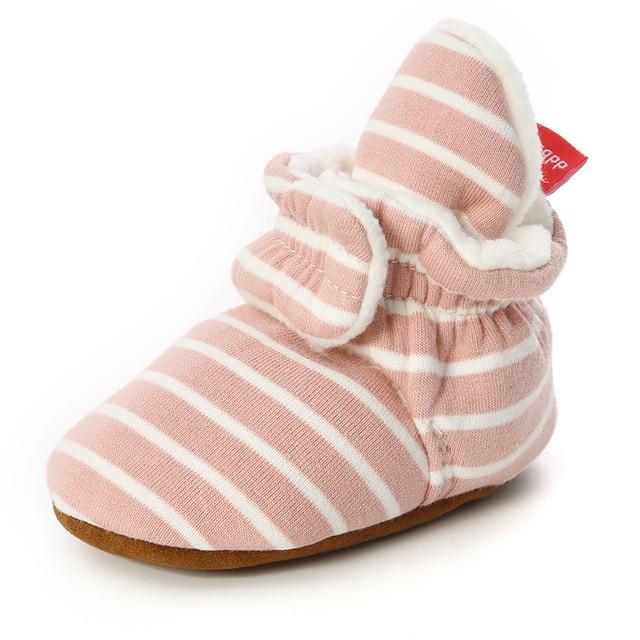 Ciepłe buciki antypoślizgowe dla niemowląt-Babylette