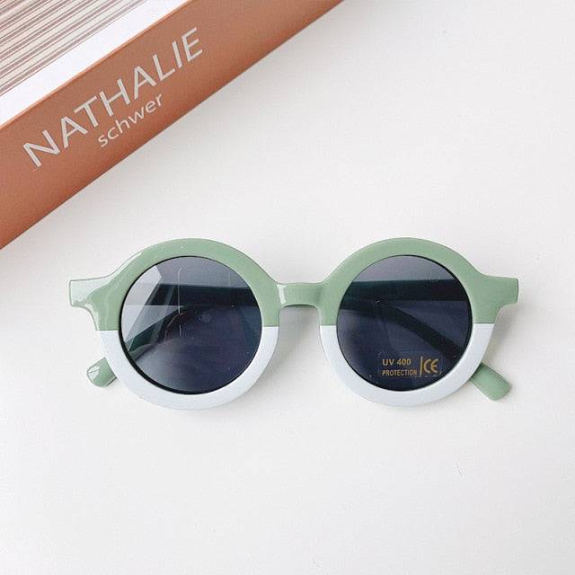 Dwukolorowe okulary przeciwsłoneczne-Babylette