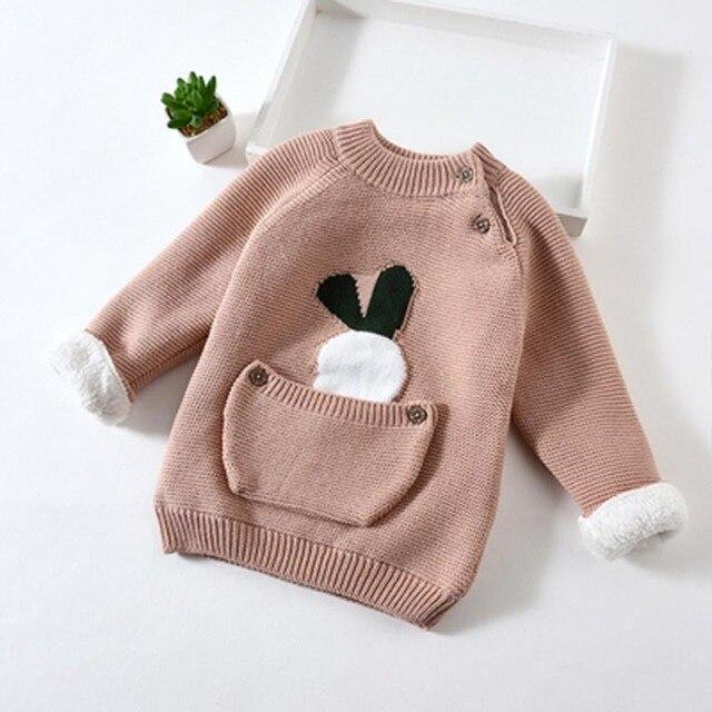 Dziecięcy sweter z kieszonką-Babylette