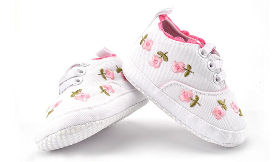 Dziewczęce trampki w kwiatuszki-Babylette