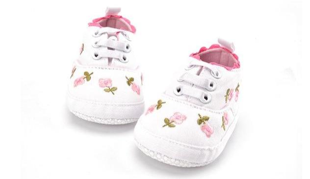 Dziewczęce trampki w kwiatuszki-Babylette