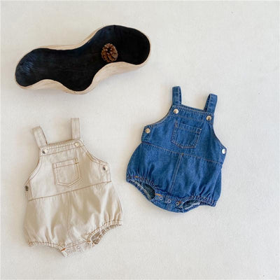 Jeansowe body niemowlęce-Babylette