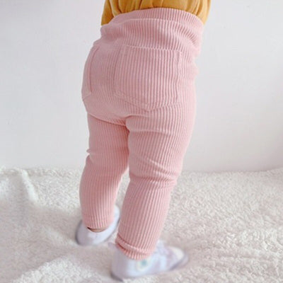 Prążkowane spodnie dziecięce-Babylette