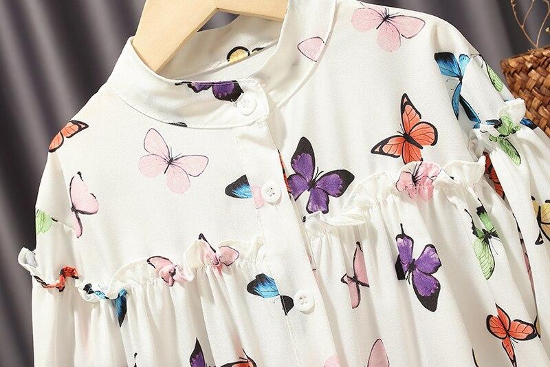 Słodka koszula z motylkami-Babylette