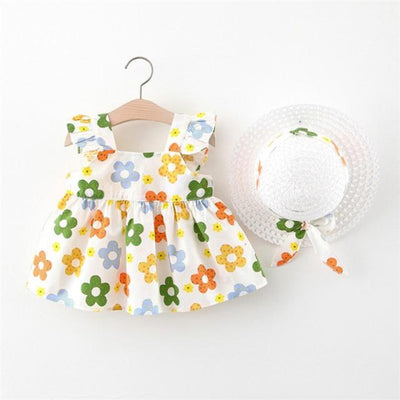 Sukienka niemowlęca w kwiatki-Babylette