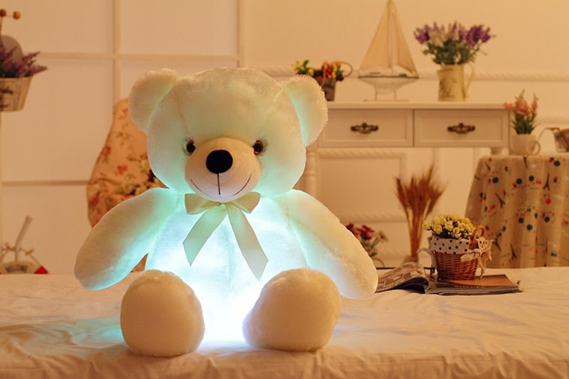 Świecący pluszowy miś LED-Babylette